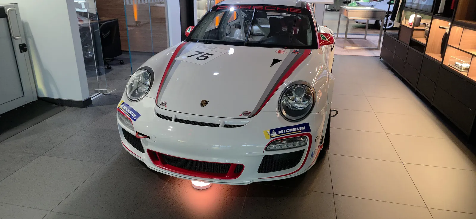The Japan Cup 911 GT3 Cup car from our paddock