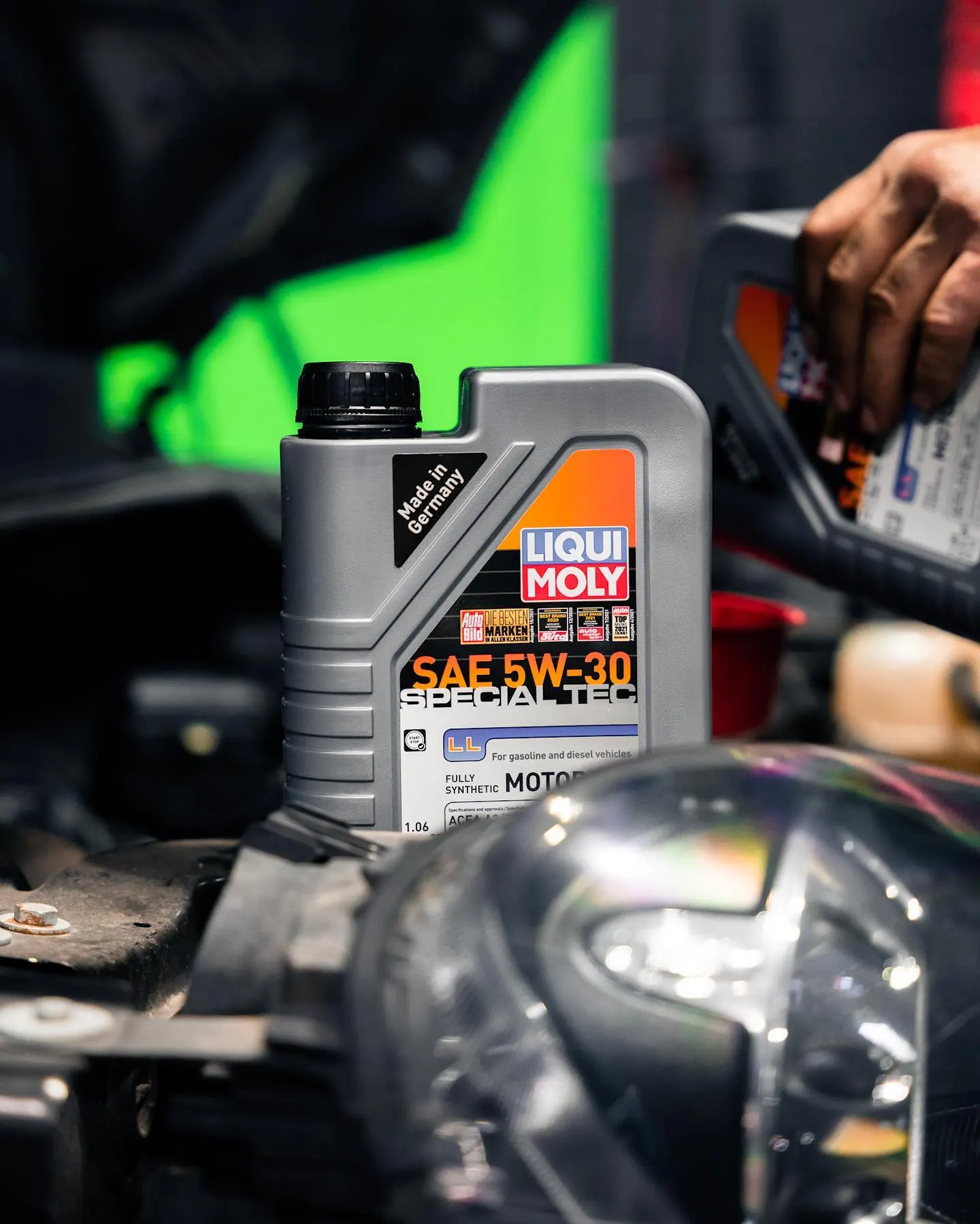 Liqui Moly fully synthetic motor oil — authorized dealer at Prestige Performance Center
