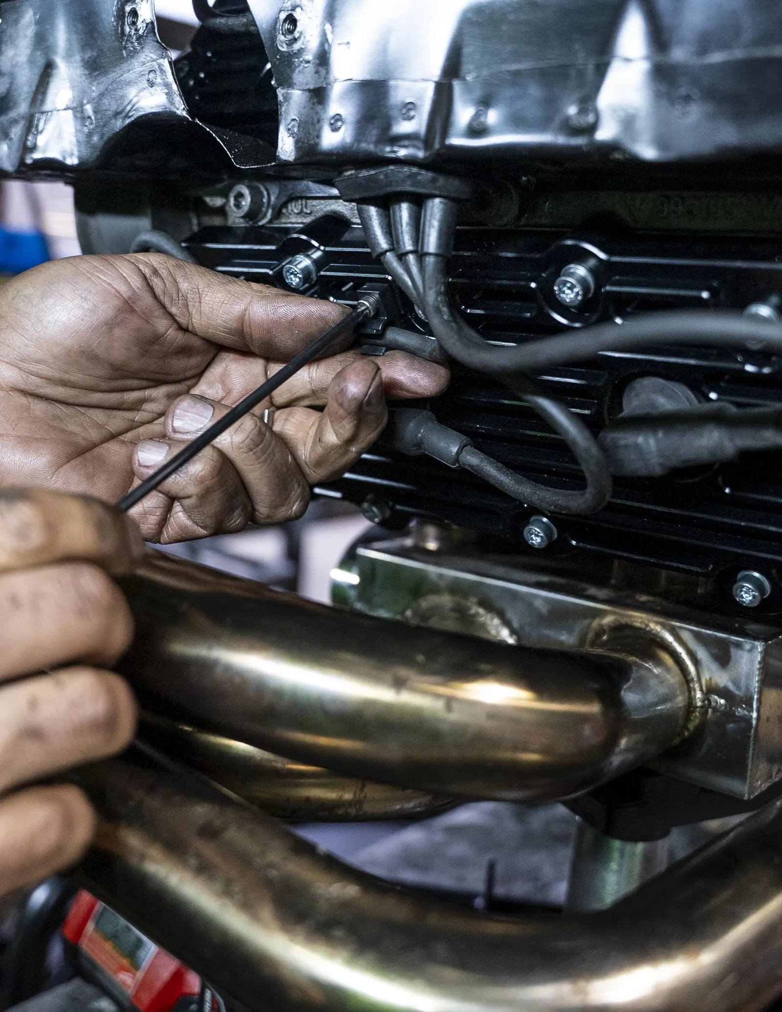 Precision hands-on detail work at Prestige Performance Center